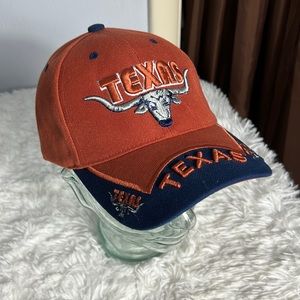 Texas Longhorns August Sportswear Orange & Blue Embroidered Logo Adjustable Cap